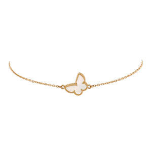 Van Cleef & Arpels Sweet Alhambra Butterfly Bracelet